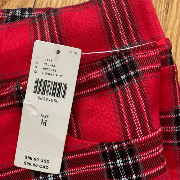 Anthropologie Sanctuary Plaid Runway Leggings - Picture 7 of 8